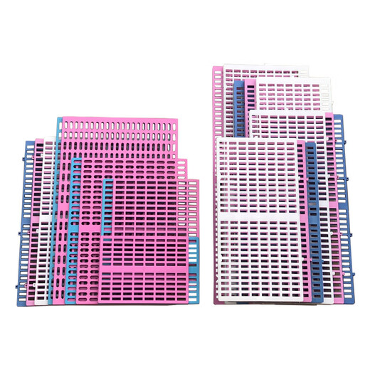 Tilleon Dog Cage Papas de cabeza de plástico Papas de plástico Funda de plástico Pet Jaquera Pedro Flote de placa Flote Piso Anti-Slip Blue 12595 Cage con 4 piezas 90*30*3