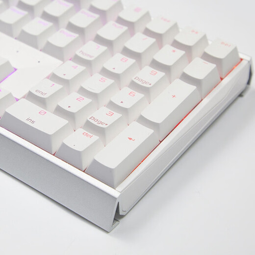 CHERRY Cherry MX3.0S 108-key customized mechanical keyboard Aurora limited customized RGB lighting effect e-sports gaming computer office full-size keyboard White wired RGB [Aurora Blue] Black axis