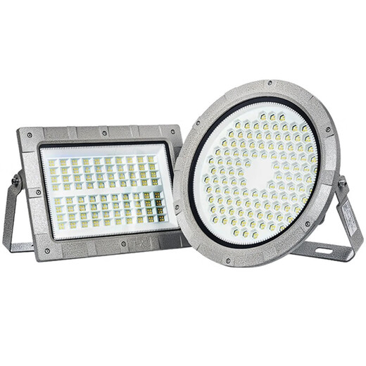 Yaming LED anti-déflagrant lumière EX certifié pierre artificielle protection incendie entrepôt station-service usine projecteur tunnel lumière industrielle et minière lumière anti-Yaming-100W carré EX sans entretien