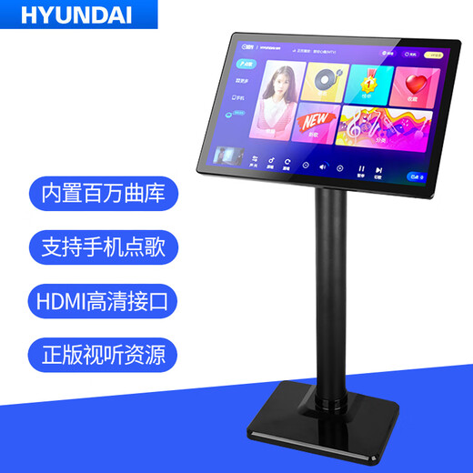 现代（HYUNDAI）AV-208 点歌机套装 家用ktv音响套装卡拉ok专业功放机会议点歌机家庭影院组合
