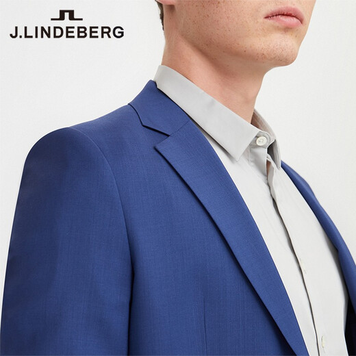 金林德伯格（J.Lindeberg）商场同款无忧搭修身羊毛商务休闲西装外套西服男春夏 K1A耶鲁蓝 M