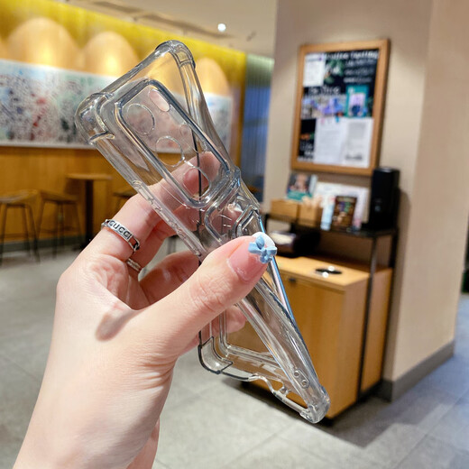 睿思派适用于华为mate70pro手机壳放照片卡包p50透明30epro软硅胶p40保护套荣耀30一体全包防摔男女透明 【透白防摔卡包】 华为 Mate70Pro