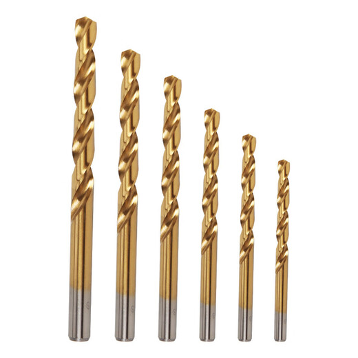 Kraftwell round handle twist drill construction woodworking drill bit metal cement wood plastic concrete drill wall drill bit 16-piece combination drill bit multi-Specifications