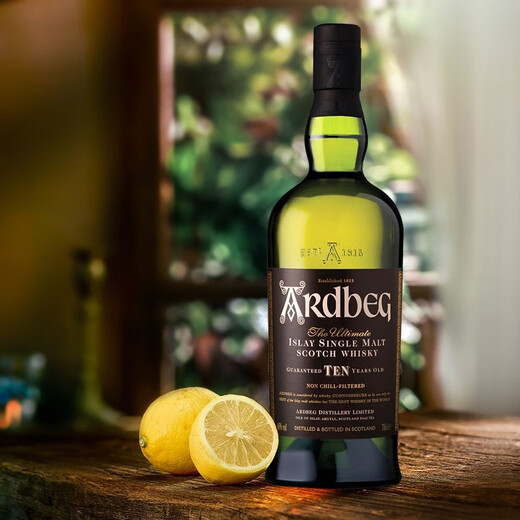 Ardbeg Scottish Single Malt Whiskey Imported Foreign Liquor Abe Little Monster Peat Smoky Flavor Abe 10 Years 700ml
