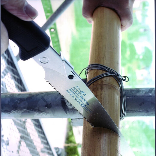 角利（KaKuri）日本技工竹锯竹筒锯 手工锯 木工锯 园林锯 胶管锯 石膏锯 木工锯片 12014