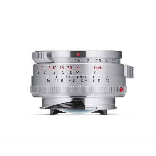 徕卡（Leica） Summilux M35 f/1.4 经典复刻镜头“钢嘴” 11301 银色