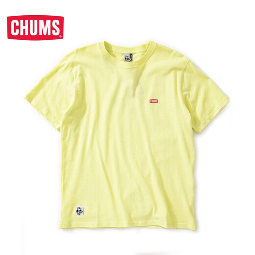 CHUMS洽洽鸟潮流户外春夏男款印花短袖T恤CH01-1695 白色W022 M