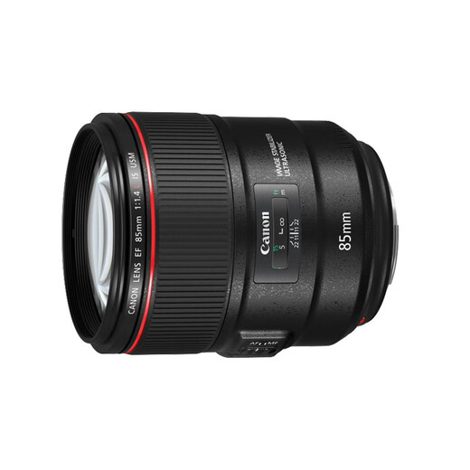 Canon (CANON) full-frame SLR lens EOS EF full-frame lens EF 85mm f1.4L IS USM fixed focus lens