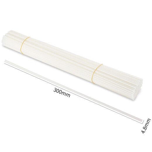 Máquina de encuadernación Deli, tubo remachador 3847/3853/3888/881, tubo de encuadernación de vales, tubo de plástico, tubo de pegamento termofusible, tubo de sauce 3853, tubo remachador, 100 piezas