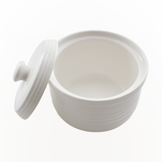 Xinji Gaoge bird's nest bowl, dessert bowl, one-person fin stew bowl, high-end hotel sea cucumber and shark fin bowl, soup bowl with lid, 10 sets