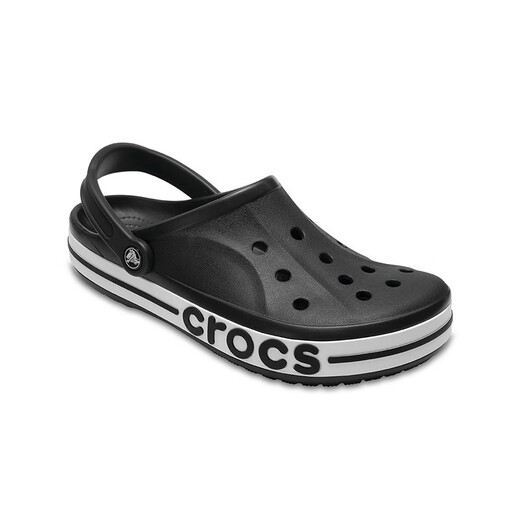 Crocs Crocs Crocs Crocs Bela Crocban Lightweight Wear-Resistant Slip-on Casual Shoes|205089 Black/White-066 41/42(260mm)