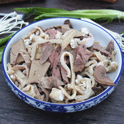 Yang Xiaoqi, Ningxia Tan mutton, fresh and cooked haggis, heart, liver, lungs, intestines and tripe, sheep head meat mixed hot pot ingredients, fine haggis 4Jin Jin equals 0.5kg