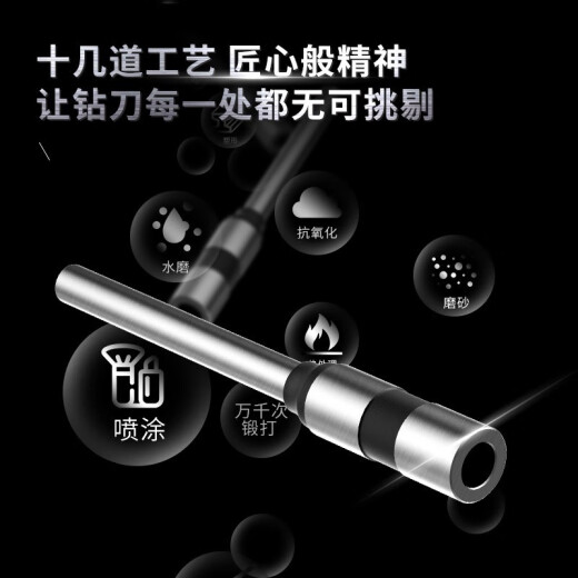 技代适用3846 3821 3888 3881 3880财务装订机凭证钻刀打孔空心钻头计代铆管刀头 得力33686/33480钻刀