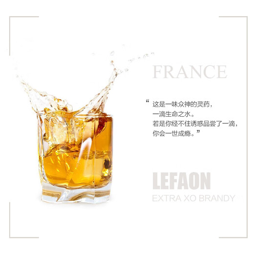 Lifeng Französisch importierte ausländische Weinlegende XO Brandy 40 Grad Spirited Wine 1000ml Geschenkbox