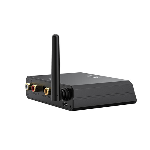 FiiO & FiiO BR13 Bluetooth Audio Receiver USB Sound Card Home TV Speaker Amplifier Adapter Black