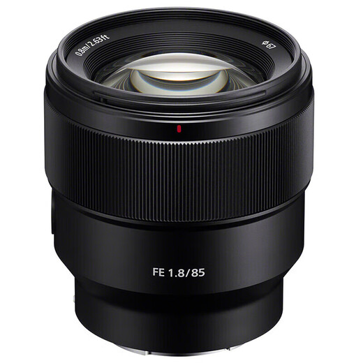 Sony (SONY) full-frame mirrorless E-mount fixed focus lens FE lens FE 85mm F1.8 portrait close-up