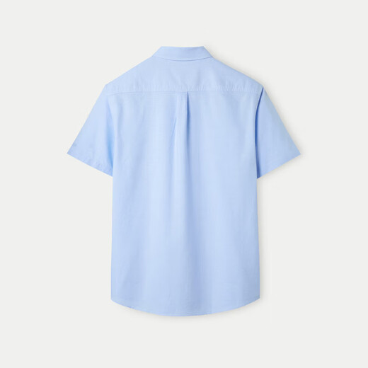 HLA Hailan Home Short Sleeve Shirt Men Summer Light Business Classic Series Pure Cotton Fashion Shirt Men