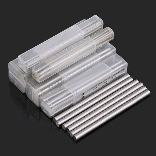 Bingneng super hard white steel bar high speed steel round bar white steel bar round turning tool punch punch needle straight bar bar material plus elongated round punch 7*100mm 1 piece