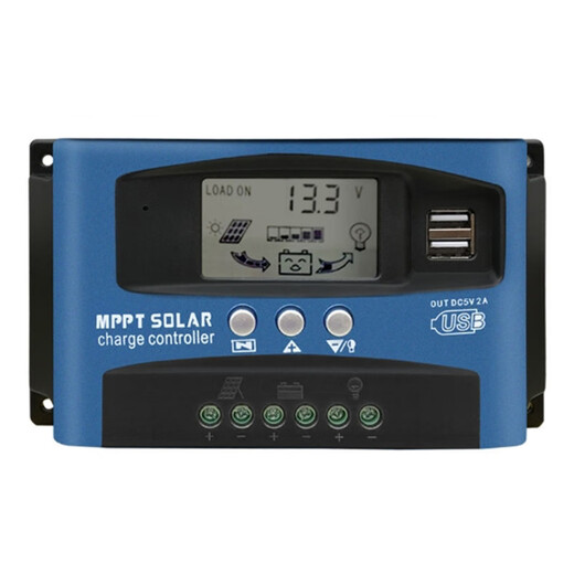 MPPT solar controller 30A100A fully automatic charge and discharge universal 12v24V36V48V60 photovoltaic generator MPPT 12V24V36V48V60V60A with A