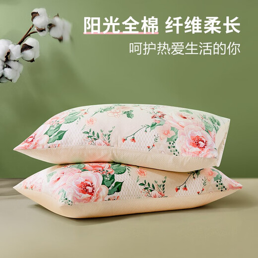 Fuanna Home Textiles Four-piece set of pure cotton 100% pure cotton quilt covers all cotton nude bedding [Pure cotton hot-selling model] Yuewu 1.8 meters bed sheet style (quilt cover 230*229cm)