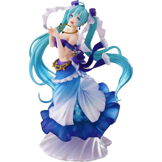 【官方】正版现货 TAITO 初音未来 美人鱼 艺术家  MIKU 景品摆件 正版压盒装 高约23厘米