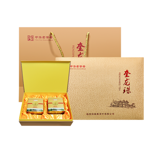 绿杨村茶叶绿茶配比茶绿杨村880魁针珠兰浓香耐泡 特一级精制奎龙珠 100克袋装100克*1袋