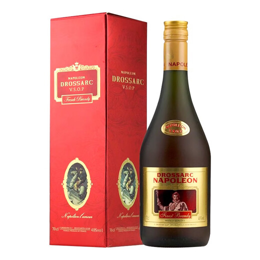 哈特兄弟法国大将军拿破仑VSOP白兰地Napoleon Drossarc洋酒进口700ml 大将军白兰地 700mL 1瓶