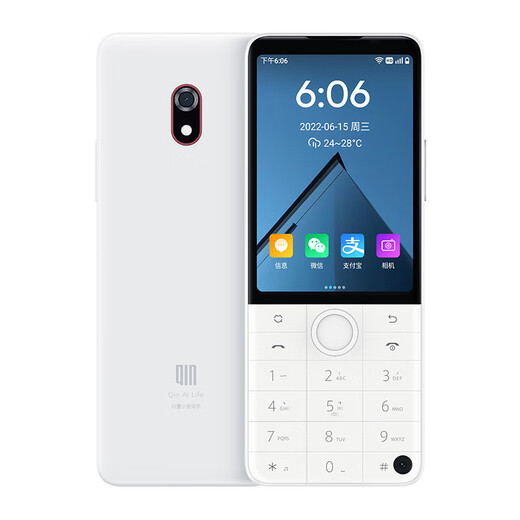 Duoqin (Qin) F22 Pro Anti-Addicted Student Mobiltelefon Xiaoai Student Junior High School-Schüler die Internet-Sucht Telefon Nummer 4G Volles Netzwerk Intelligent Touchscreen Key Machine 4+64G Porzellan White