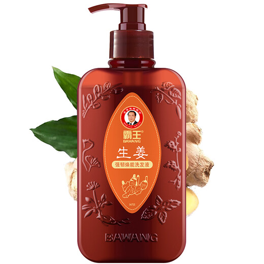 霸王生姜强韧焕能洗发液400ml（老姜汁洗发水 强韧秀发洗发露 男女）