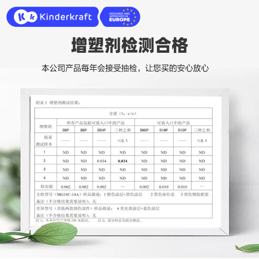 KinderKraft平衡车儿童1-3岁滑步车2-6岁无脚踏自行车单车男孩生日礼物减震黄