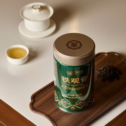 China Tea Seawall Tea Gift Regalo Gift Fragance Pequeño envasado Fujian Nanoolong Té [sabor romántico fuerte] Canado 200g*1 Can