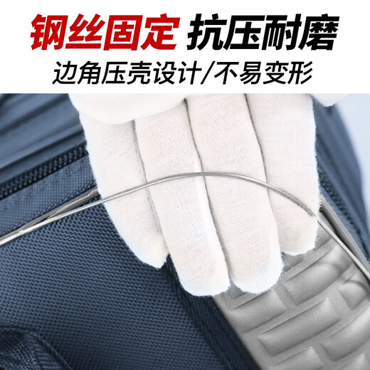 Wolf King Fishing Bag, Fishing Rod Bag, Sea Rod Bag, Fishing Rod Bag, Fishing Gear Bag, Sea Rod Bag, Fishing Bag, Double Layer Backpack, Handbag, Waterproof, Non-removable Wheel, 80 cm, Can be carried or carried, Double Layer