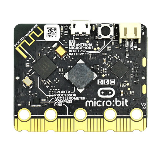 Chuanglebo -Programmierroboter Microbit Smart Car Robot Micro: Bit Kit Grafik Python -Programmierungspaket A: Standardpaket (einschließlich V2 -Motherboard) Traube Zi