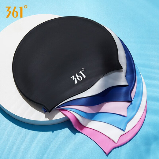 361 swimming goggles HD anti-fog swimming goggles for men and women. Comfortable fit myopia swimming glasses swimming cap set 6173 myopia black combination (degree contact customer service)
