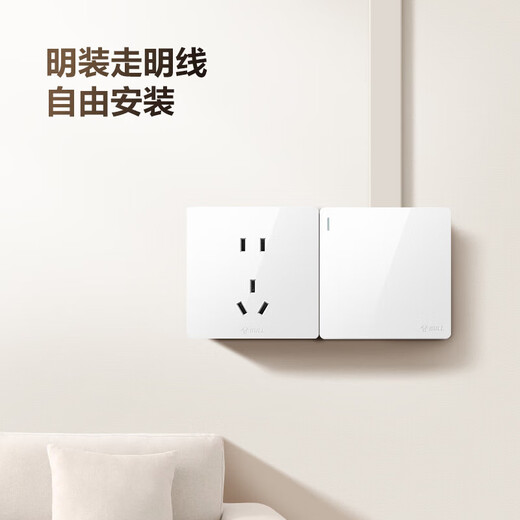 BULL oberflächenmontierte große Panel-Schaltsteckdose G59-Serie, Ein-Ein-Einzelsteuerschalter G59K111