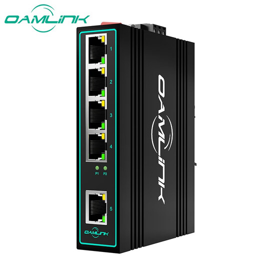 OAMLink OAMLink Industrial Switch 5 port 100M Enterprise Network Splitter Switch OAM-6000-45-5TX