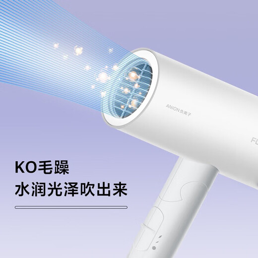 FLYCO hair dryer foldable blower negative ion hair care student dormitory high-power home barber shop hotel hair dryer FH6276 1800W foldable with negative ions