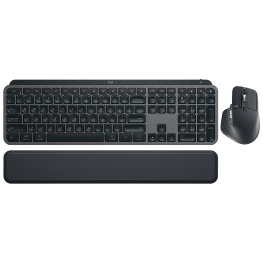 Logitech Master Series MX Keys S Wireless Bluetooth Keyboard Smart Backlight Silent and Lightweight Multi-device Switch Custom Shortcut Keys Business Office Keyboard MX KEYS S Combo Keyboard Set
