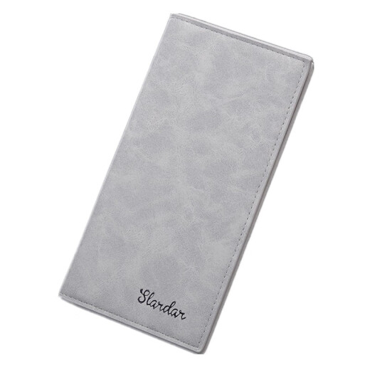 Billetera kingtrip para hombres jóvenes largos delgados múltiples tarjetas billetera bolsas de billetera