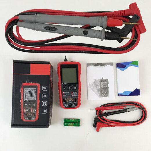 XMSJ Automatisch intelligentes digitales Anti-Burn-Multimeter mit magnetischem Saug Elektriker Wartung Haushaltsgeräte-Messgerät Batterieladmodell ZL6231 Standard Automatische Messung