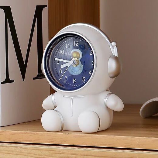 Leaf cutter ant astronaut astronaut piggy bank can be stored and retrievable bedroom desktop small ornaments children's day birthday gift piggy bank white trumpet with clock