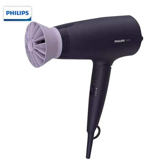Philips (PHILIPS) hair dryer household hair dryer constant temperature quick-drying high-power hair dryer handle foldable hair dryer BHD318/05