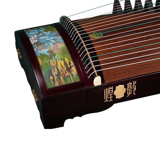 
Dunhuang brand Dunhuang Guzheng LM698PQ joint model Chunhua Qiushi specially selected broadleaf yellow sandalwood professional playing collection model LM698PQ joint model (Zhulian Bihe)