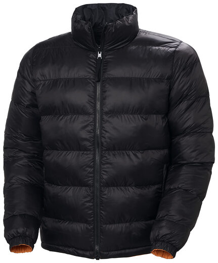 HELLY HANSEN, HH 海丽汉森 男士城市运动保暖夹克 冬季保暖 修身外套 聚酯纤维 325 罂粟橙色 X-Large