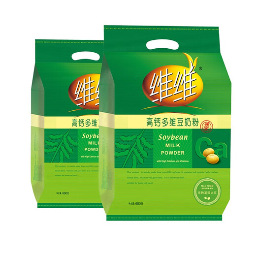 维维高钙多维豆奶粉 经典营养早餐速溶冲饮代餐豆奶粉非转基因 高钙多维680g*2袋