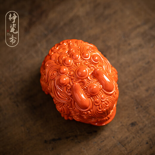 Jingcizhai Color Changing Tea Pet Little Pixiu Decoration Boutique Tea Play Small and Cute Can Be Raised to Bring Wealth and Treasures Tea Ceremony Accessories Little Pixiu Turns Black to Gold