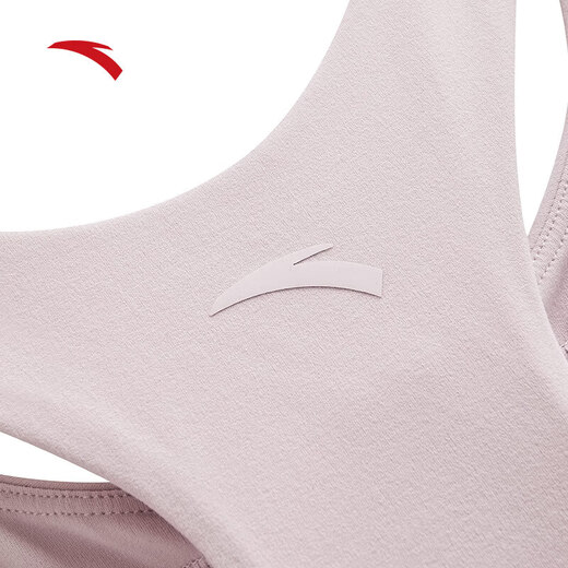 ANTA easy-to-put-on and take-off sports bra high-intensity all-in-one BRA women's 2025 new yoga wear Pilates back bra front zipper healing powder-1 XS (female 155)