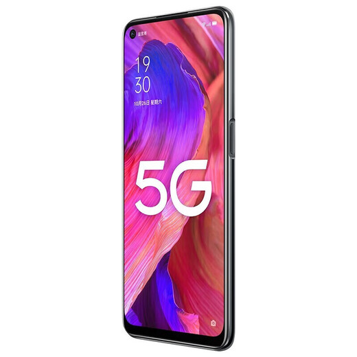 Téléphone mobile d'occasion OPPO A93 5G Mobile de 90 Hz à haute teneur en plein écran 5000mAh Grande batterie [Performances à ultra-hauteur] Black [8 Go + 256 Go] 95 Nouveau