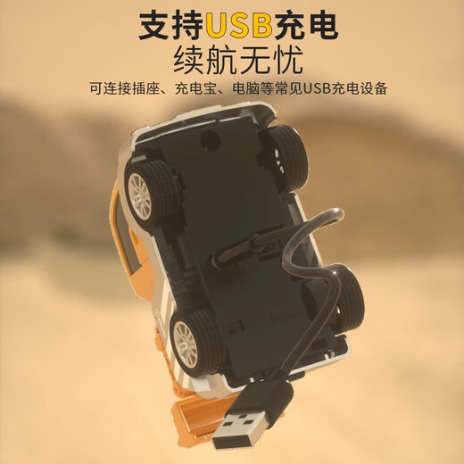 4DRC alloy watch remote control car multiplayer battle engineering truck mini children's toy car boy birthday gift 2.4G watch remote control car-bulldozer