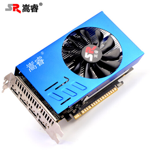 嵩睿4屏炒股显卡GTX1660S/1050Ti/750ti/730多屏显卡4接口HDMI高清4k投影一拖四路拼接显卡VGA分屏显卡 4屏GTX1050Ti 4G 4HDMI 炒股锁屏